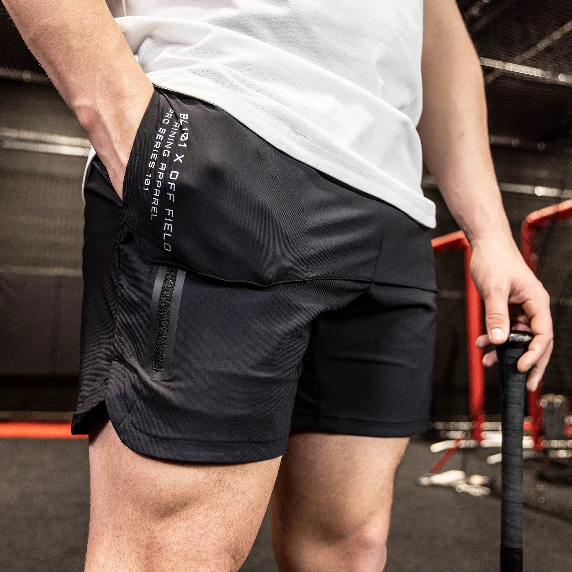 Pro Series Overlay Shorts - Black