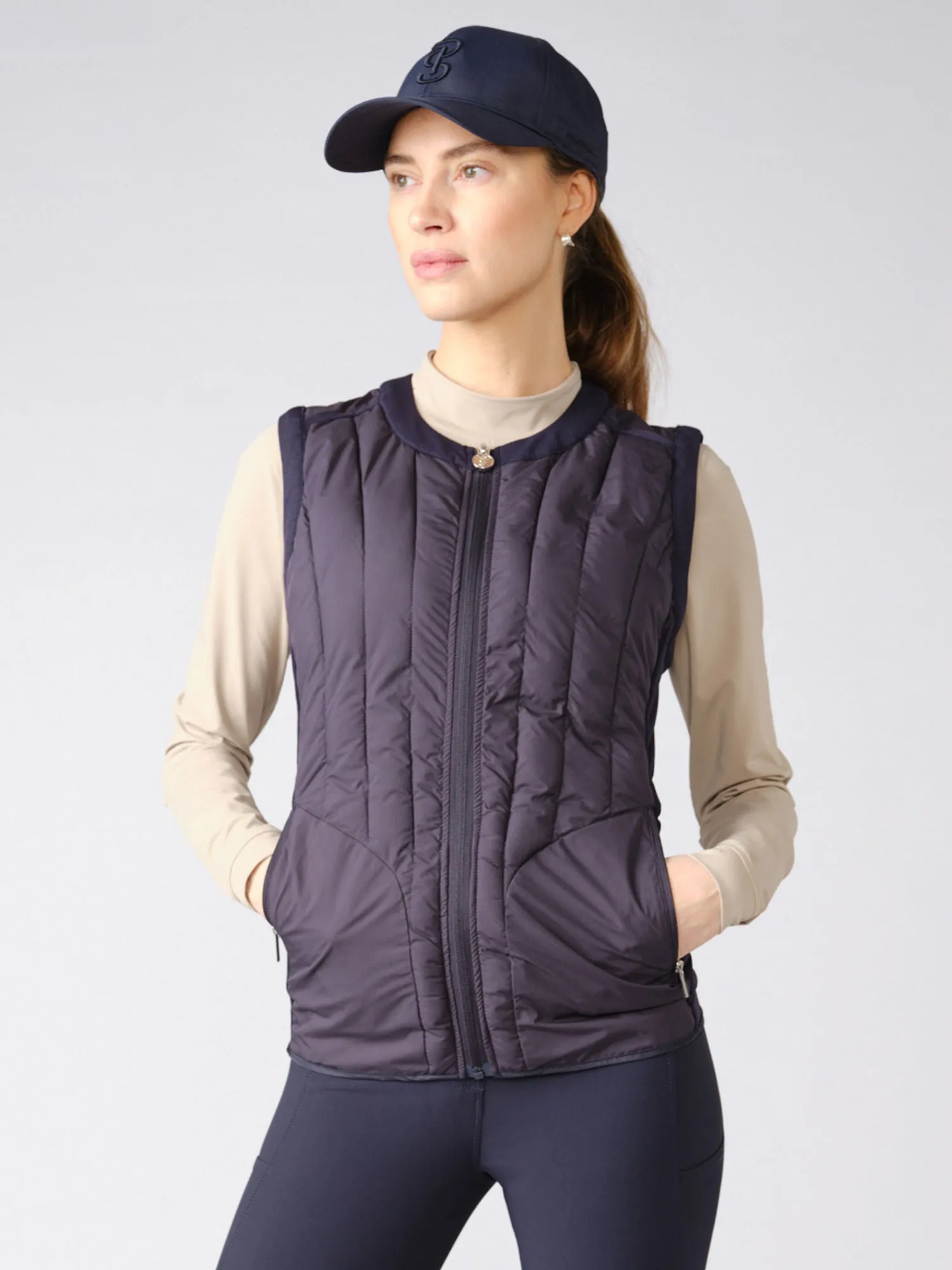PS Astrid Tech Vest - Navy