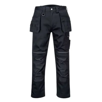 PW3 Cotton Men's Holster Work Trousers- Portwest PW347