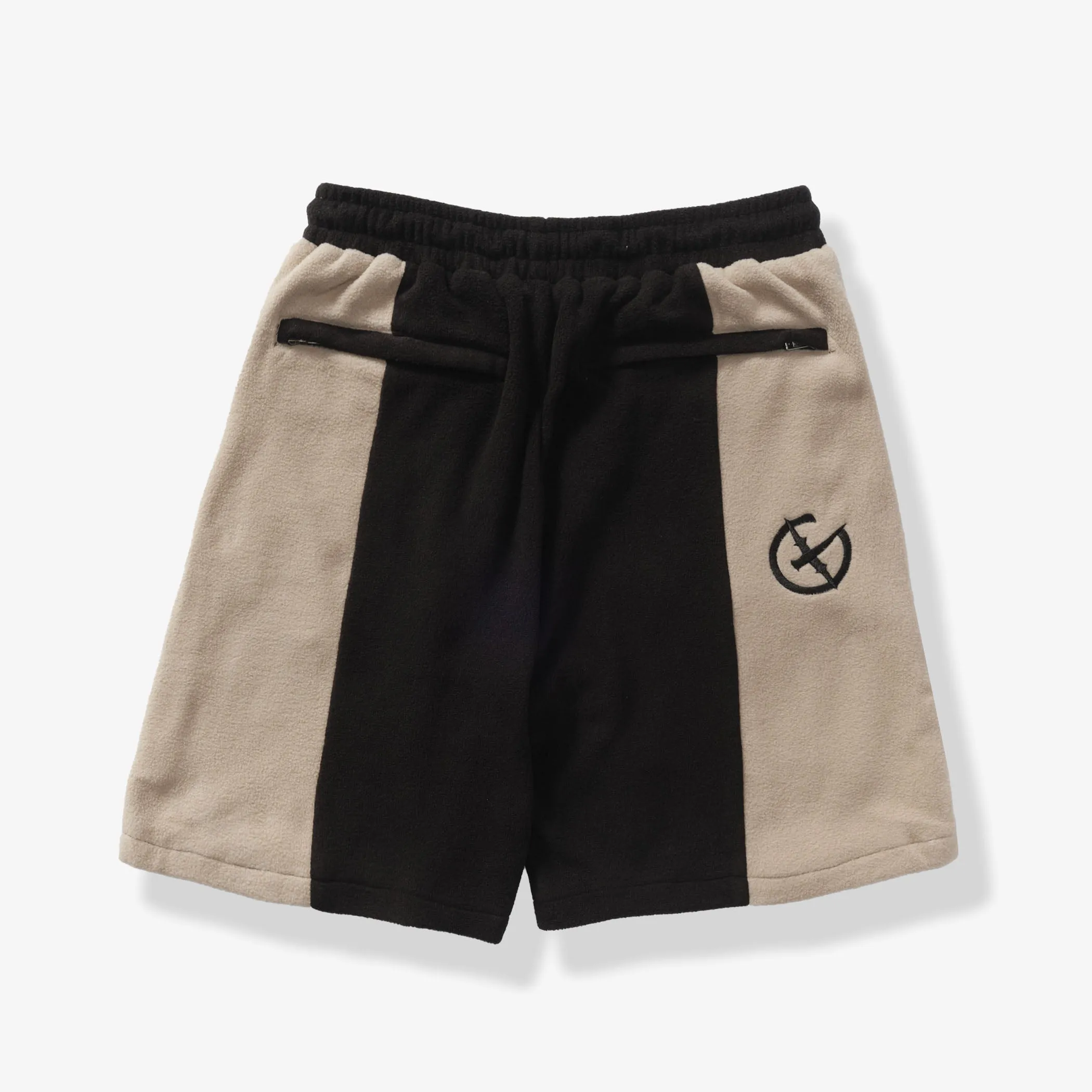 "Chop" Fleece Shorts (tan)