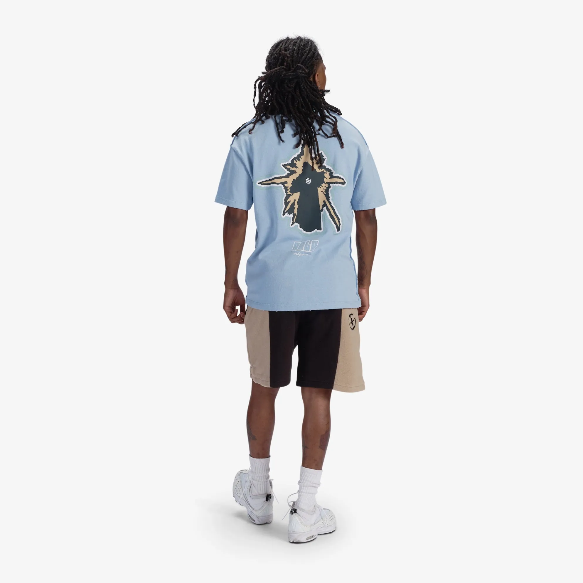 "Chop" Fleece Shorts (tan)