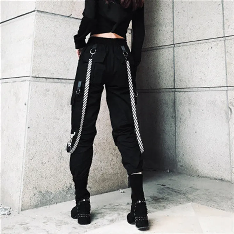 "DARK ELASTIC" PANTS N072701