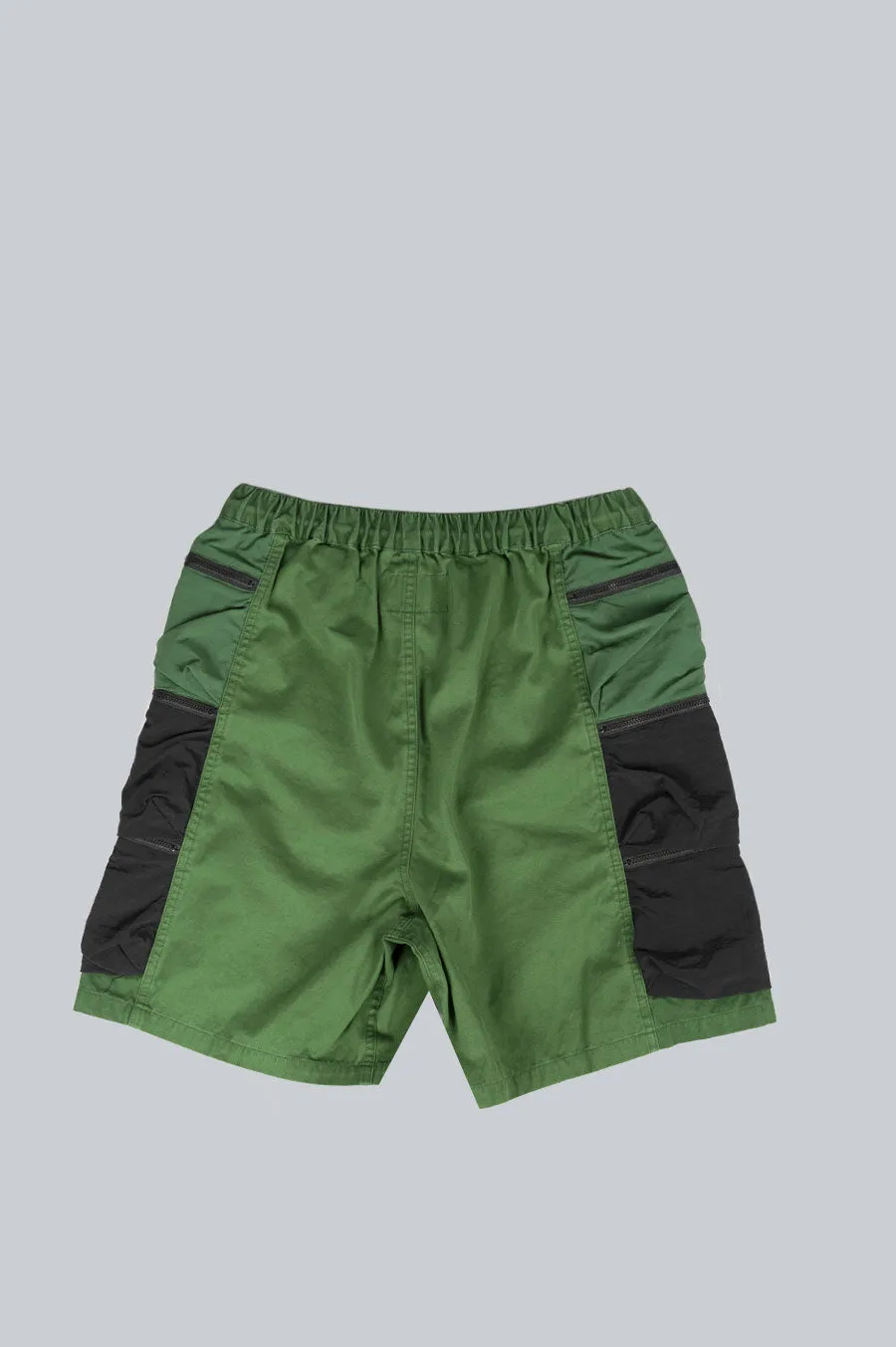 REAL BAD MAN CARRYALL HIKER SHORTS GREEN