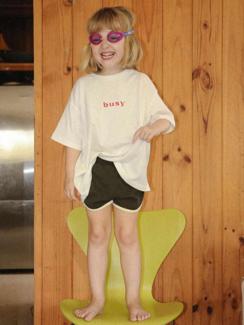 Rib Track Shorts - Black