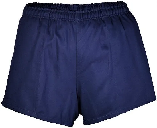 Ritemate Men's Elastic Waist Rugby Short - Navy