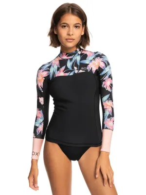 ROXY Swell Series Jacket Qlock - Anthracite Paradise Found
