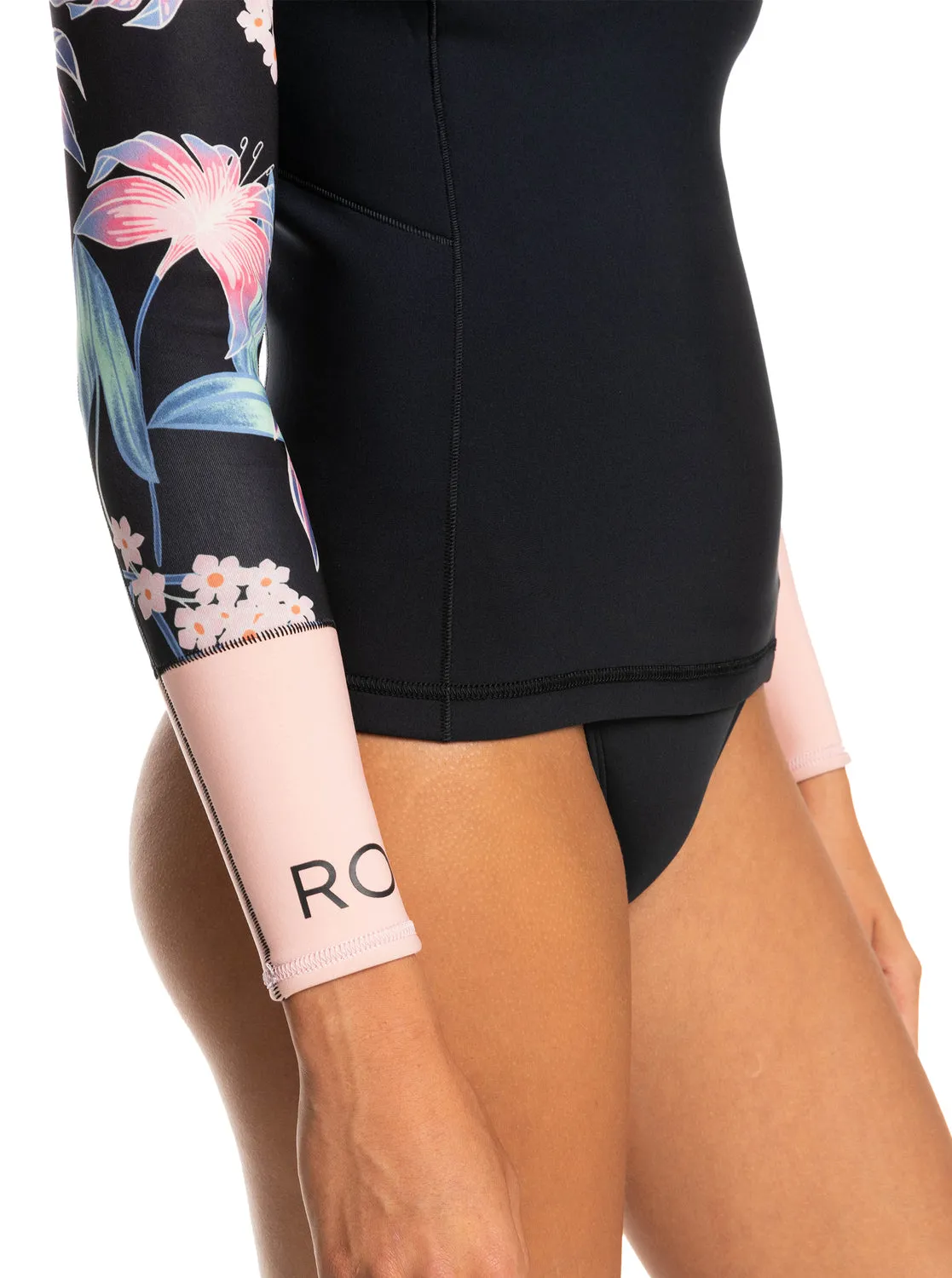 ROXY Swell Series Jacket Qlock - Anthracite Paradise Found