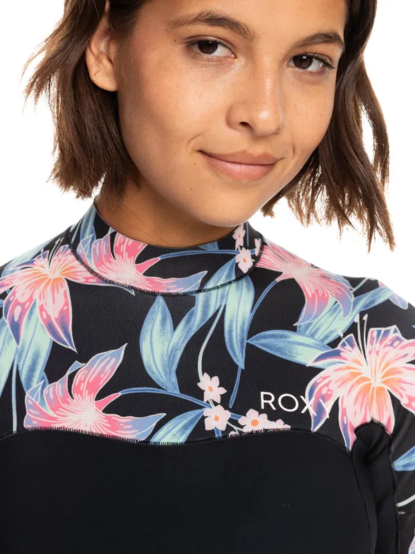 ROXY Swell Series Jacket Qlock - Anthracite Paradise Found
