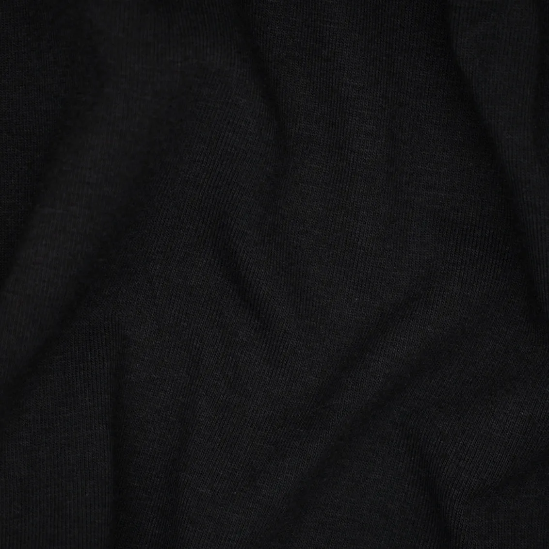 Sample Swatch | Medium Weight Cotton Spandex Jersey | Black