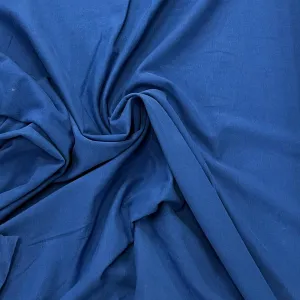 Sample Swatch | Medium Weight Cotton Spandex Jersey | Royal Blue