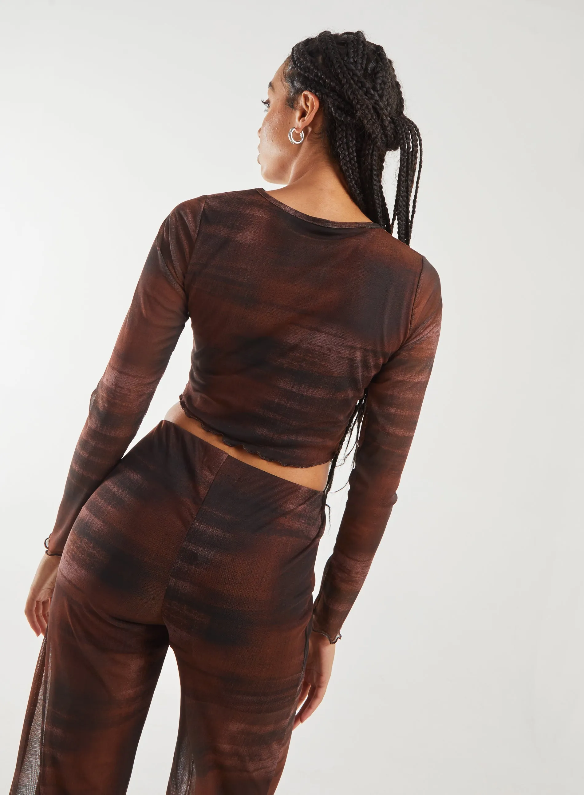 Saturn Long Sleeve Letterbox Top