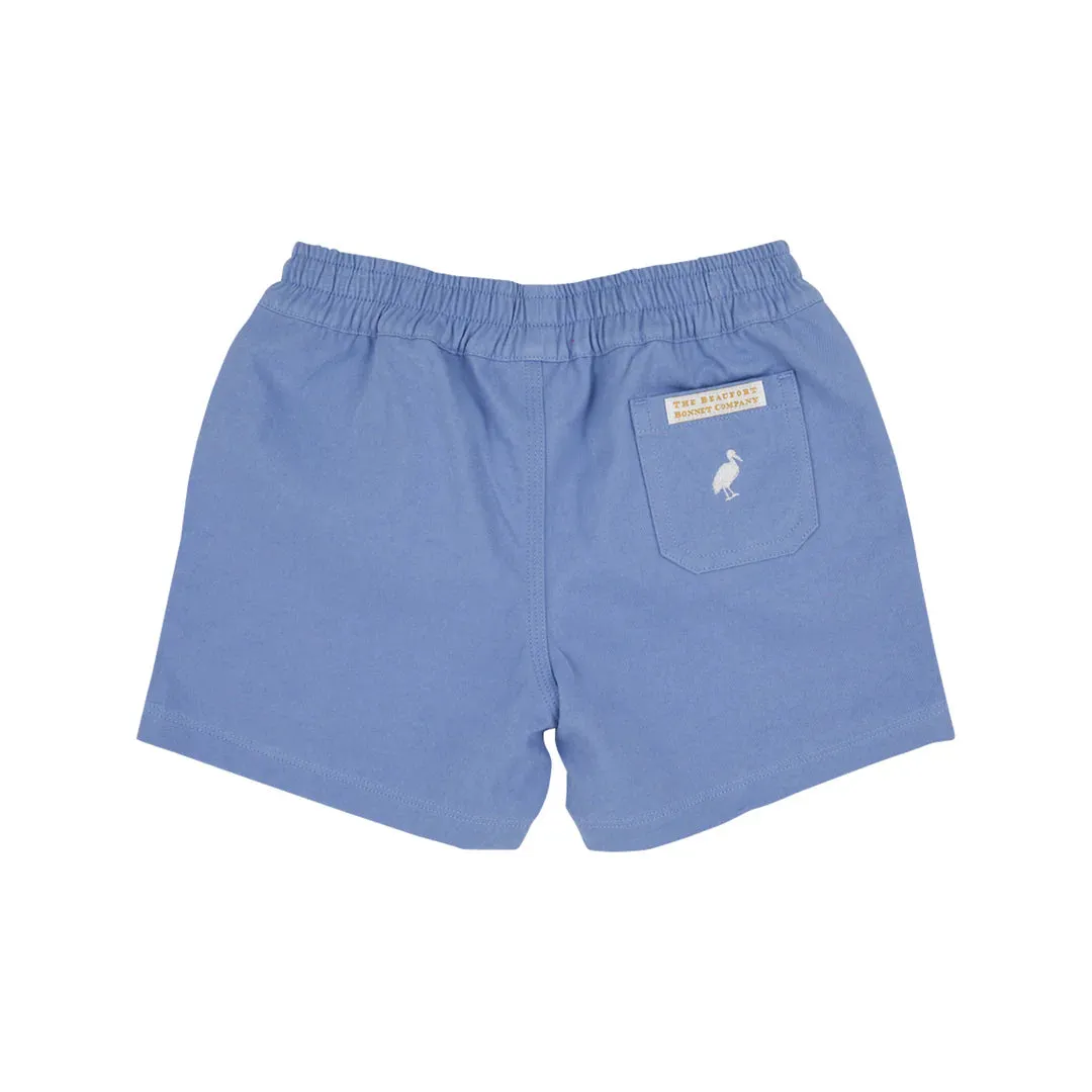 Sheffield Shorts, Park City Periwinkle with Worth Avenue White Stork