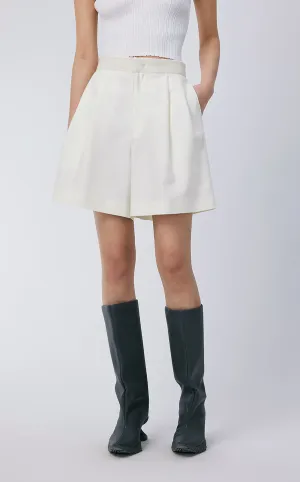Shorts / JNBY Wool-blend Silk Elastic Waist Shorts