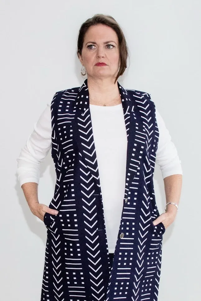 Simi blue Vest