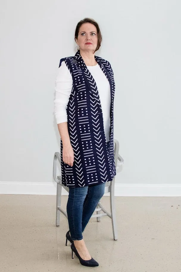 Simi blue Vest