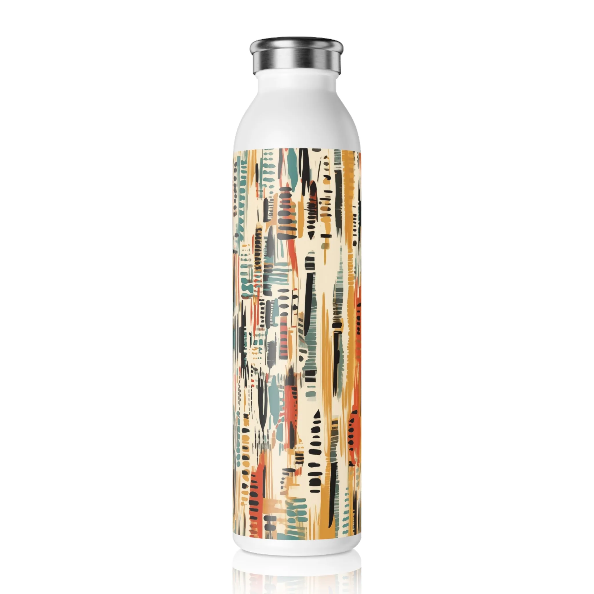 Slim Water Bottle - Arne Phalakasana Ikat