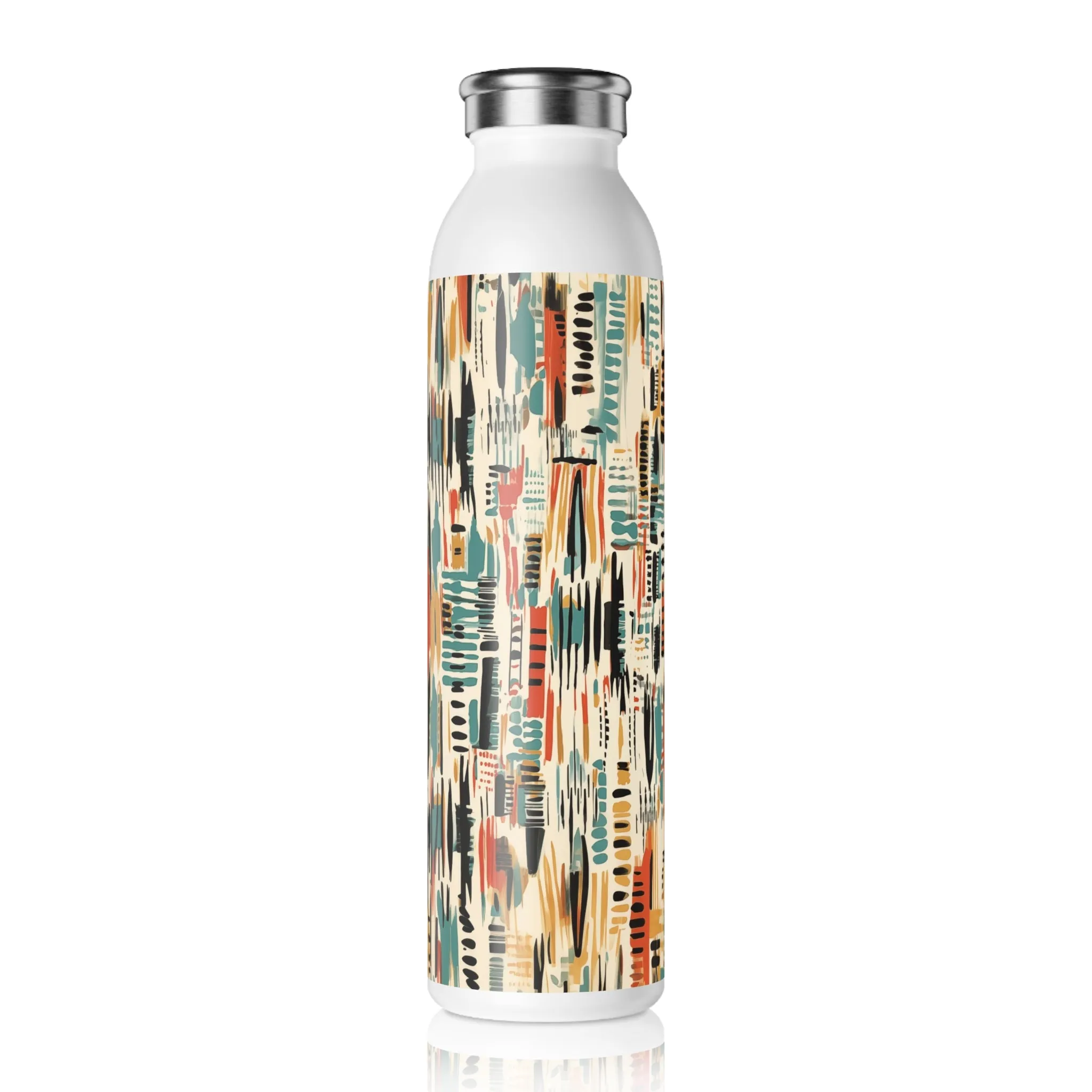 Slim Water Bottle - Arne Phalakasana Ikat