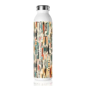 Slim Water Bottle - Arne Phalakasana Ikat