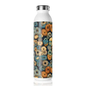 Slim Water Bottle - Astrid Vrksasana Anime Donuts