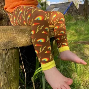 Slugs & Snails Footless Tights - New Retro