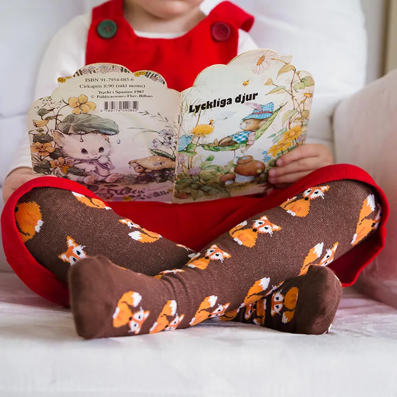 Slugs & Snails Tights - Foxy