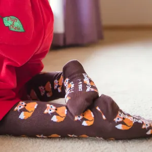 Slugs & Snails Tights - Foxy