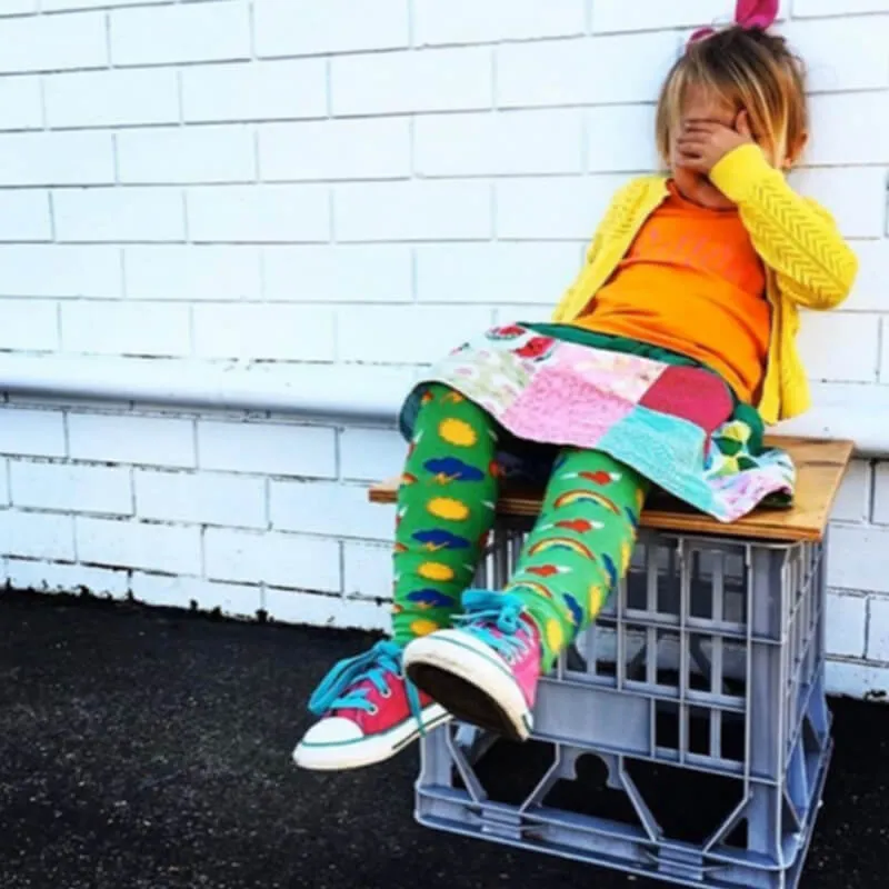 Slugs & Snails Tights - Retro