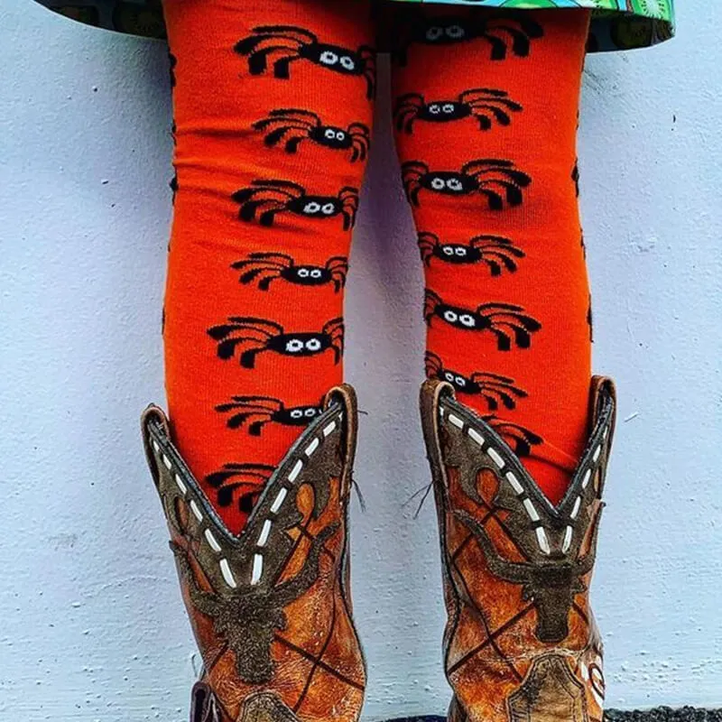 Slugs & Snails Tights - Spiders