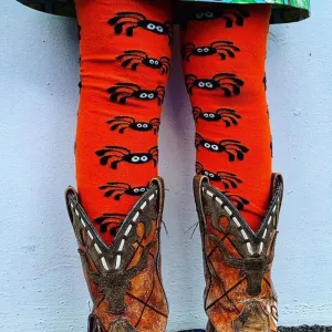 Slugs & Snails Tights - Spiders