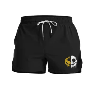 Smiley Graphic Shorts