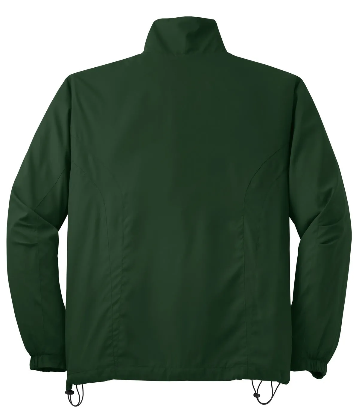 Sport-Tek Full-Zip Wind Jacket. JST70 Forest Green