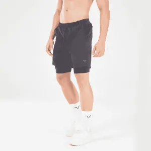 SQUATWOLF CORE 7 INCH 2-IN-1 WORDMARK SHORTS