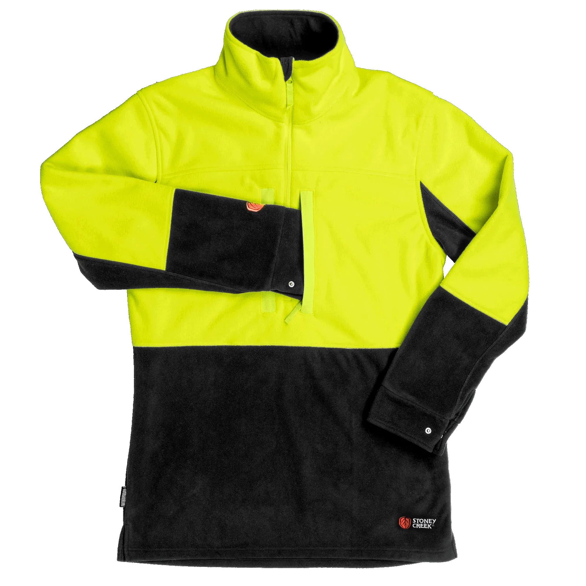 Stoney Creek Windproof Hi Vis Twin Zip Top