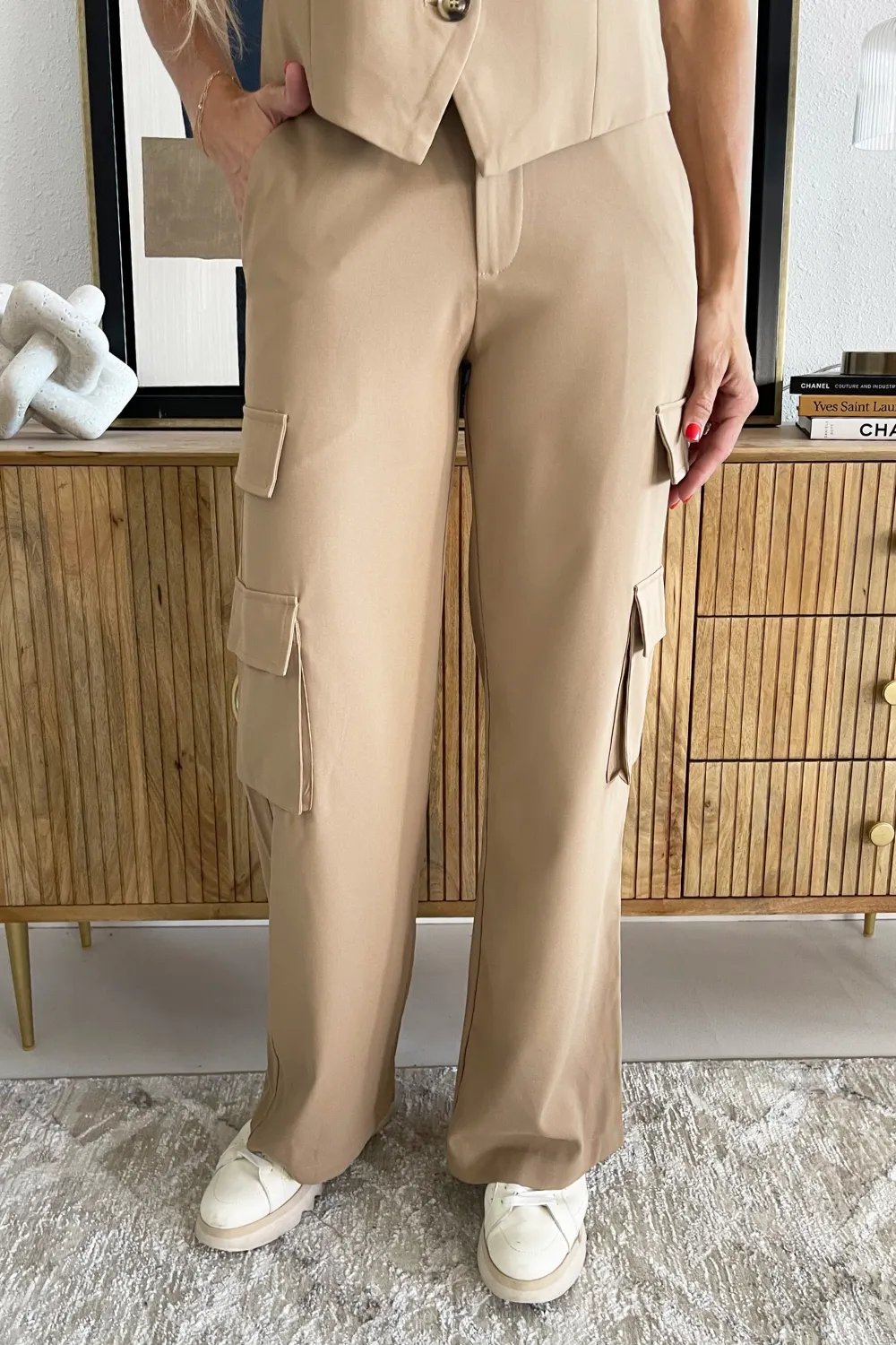Straight Leg Cargo Trouser