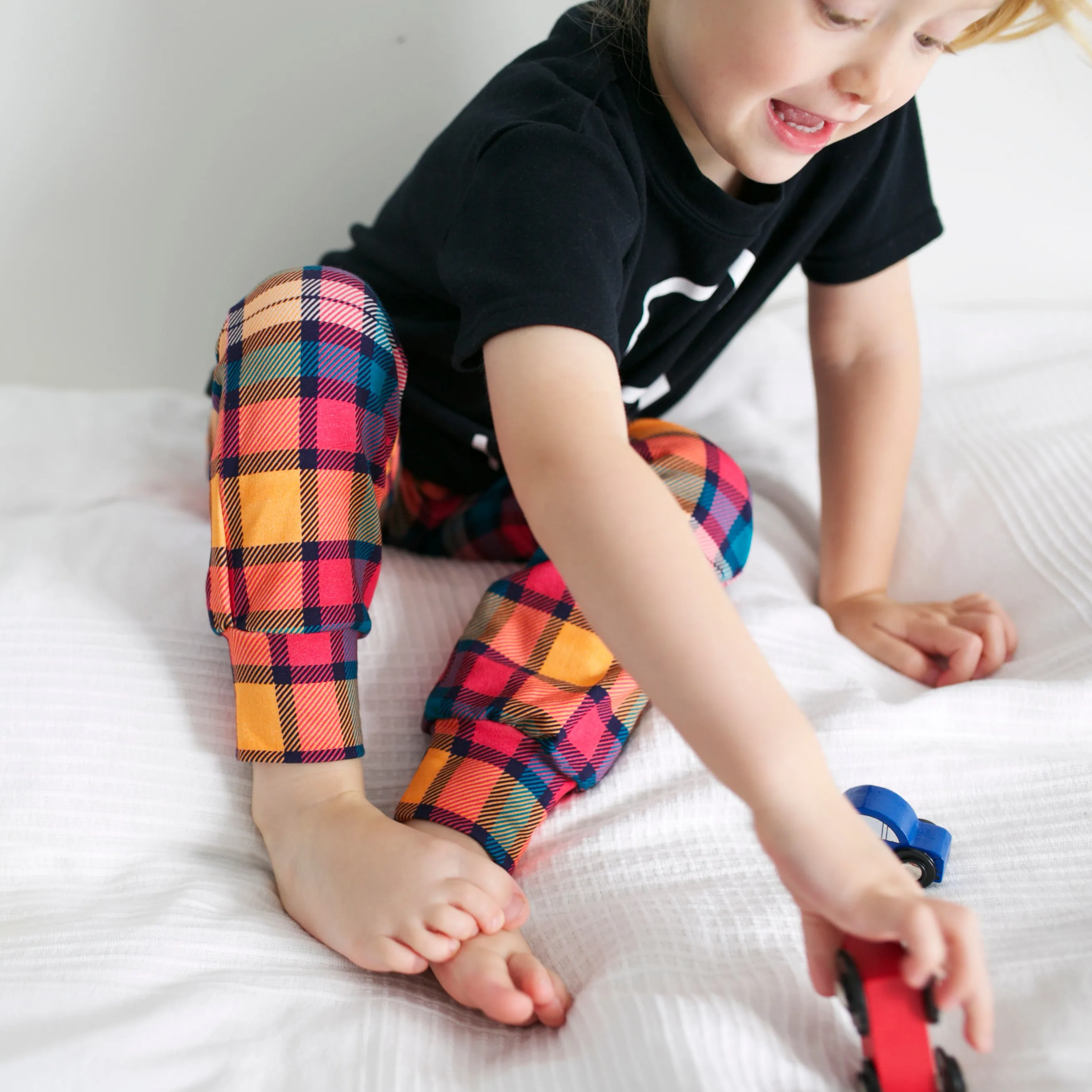 Sunset Tartan Leggings