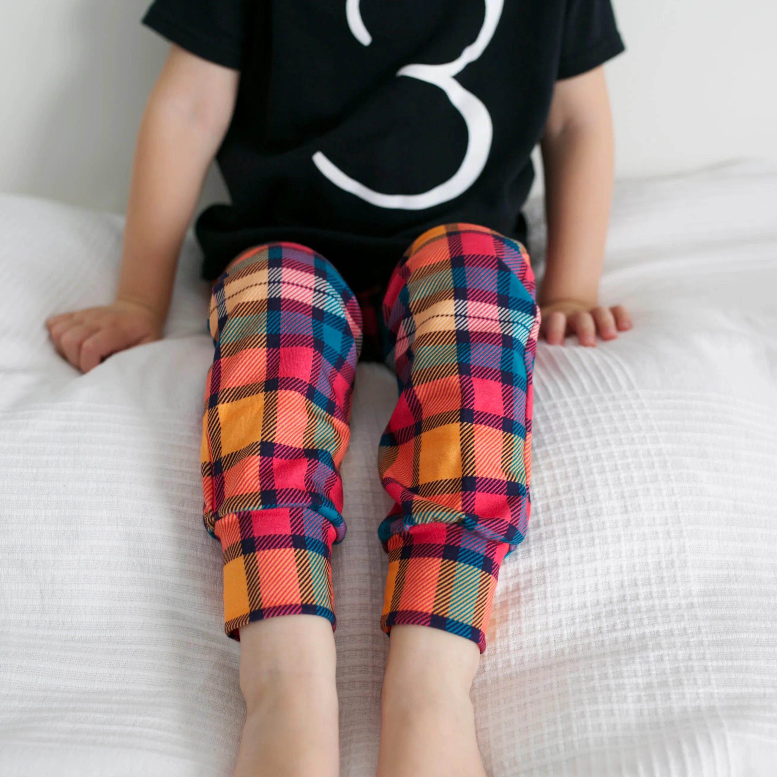 Sunset Tartan Leggings
