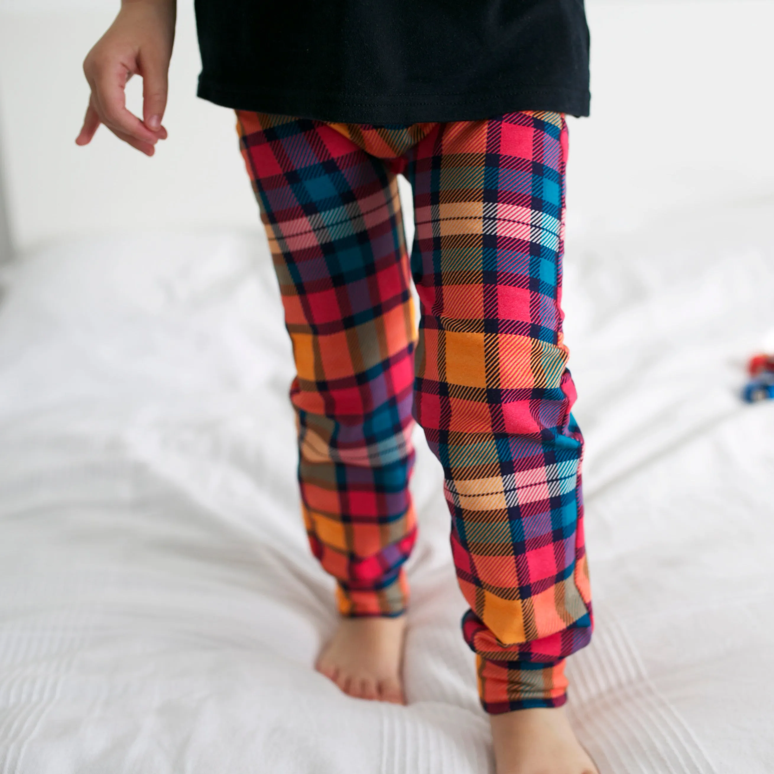 Sunset Tartan Leggings