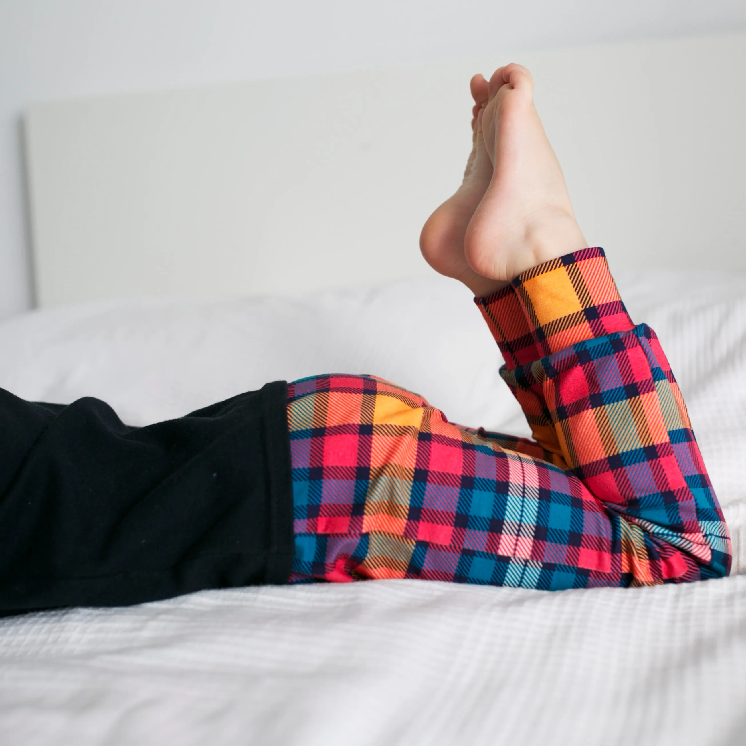 Sunset Tartan Leggings