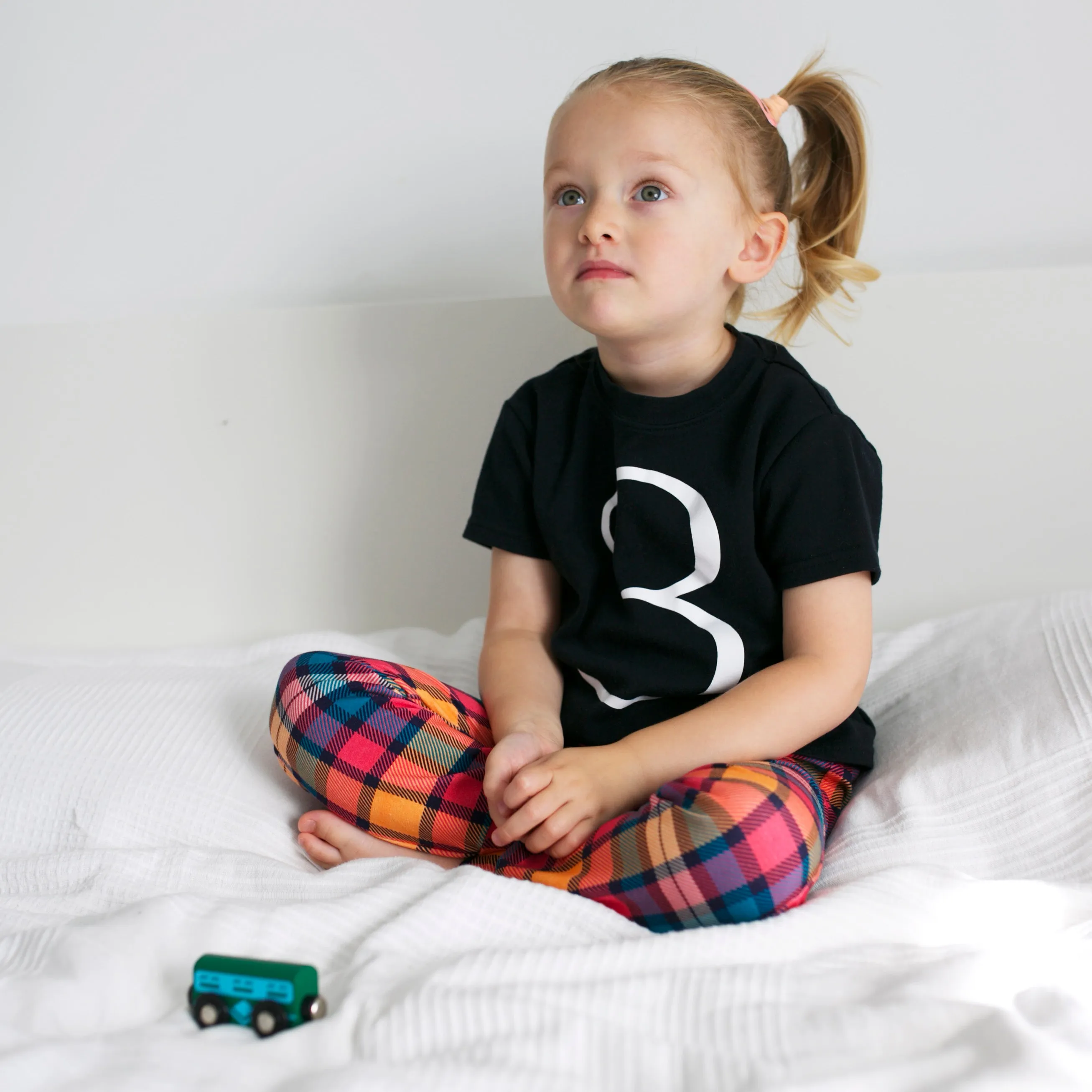 Sunset Tartan Leggings