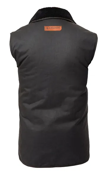 SUPERIOR OILSKIN VEST - Sleeveless | Fleece Lined