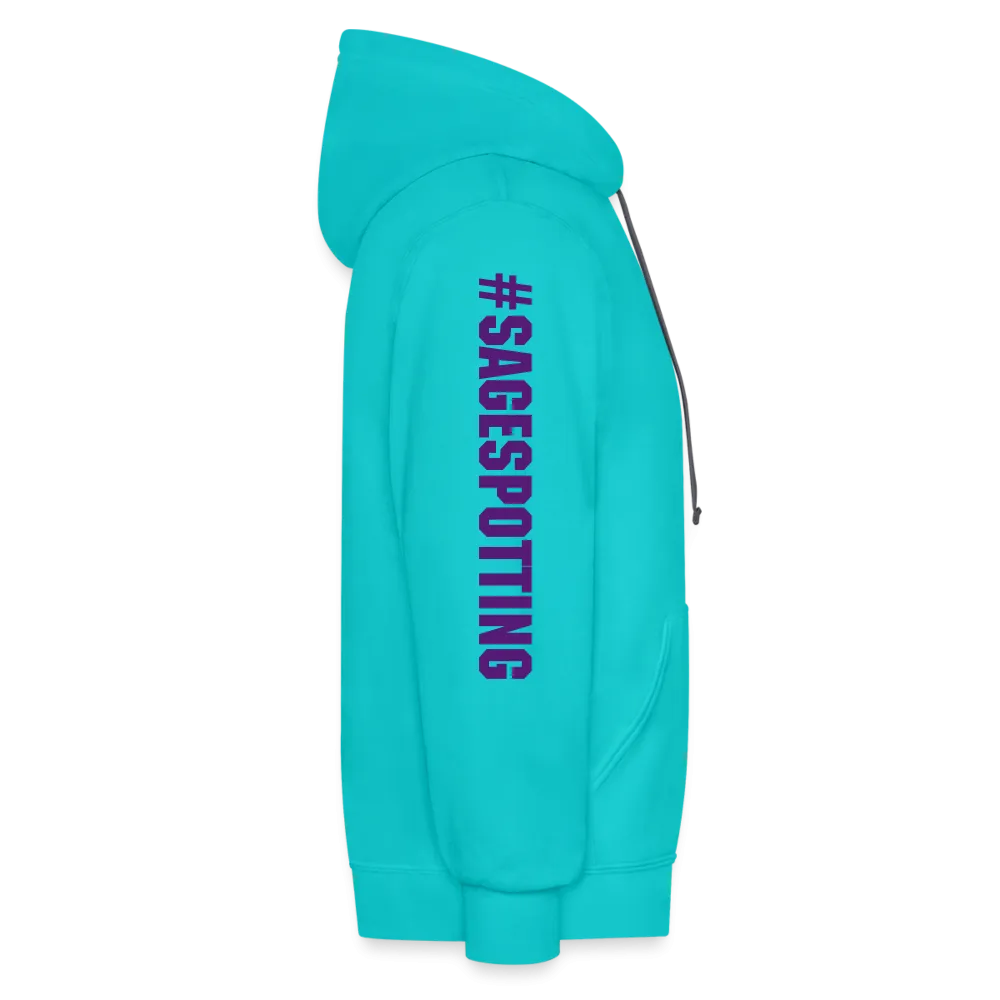 *SWEARY* WordCloud Heart / Classic Logo Contrast Hoodie