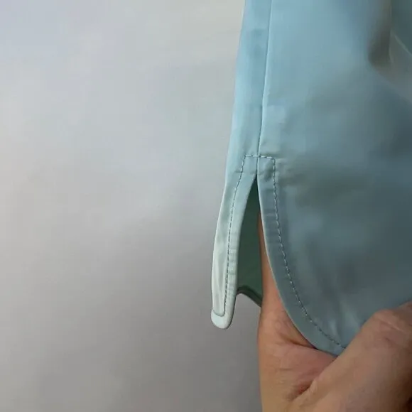 T Alexander Wang Satin Track shorts in Celadon , Size XS H40