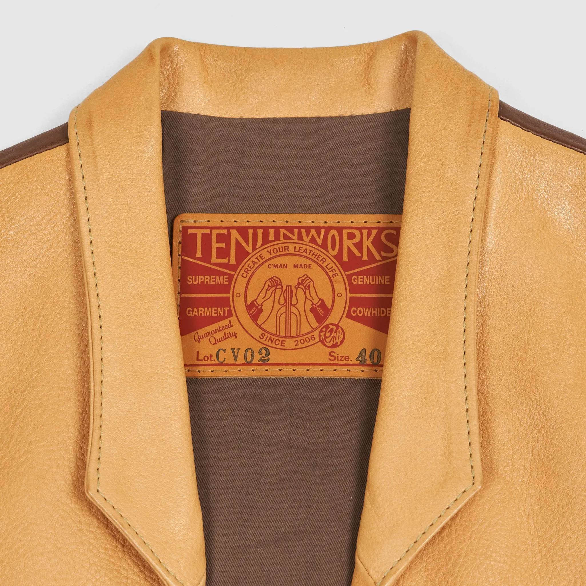 Tenjin Works Craftman Leather Vest