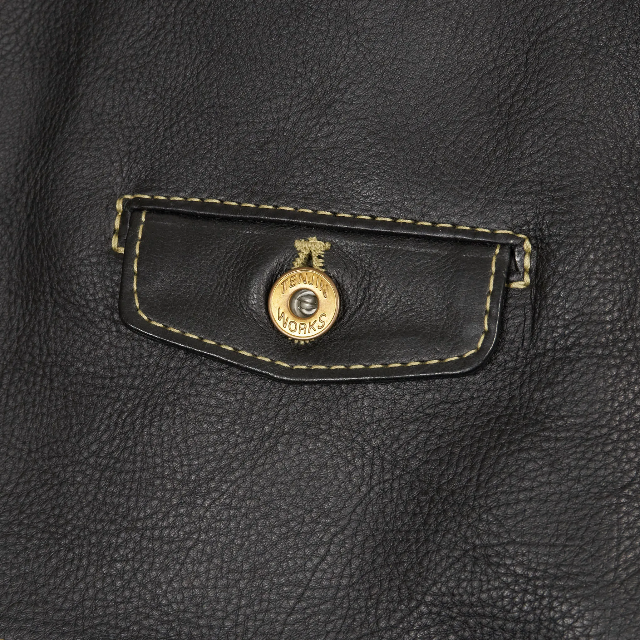 Tenjin Works Craftman Leather Vest