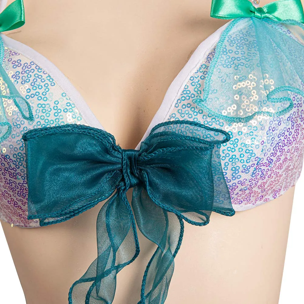 The Little Mermaid Ariel Cosplay Costume Swimsuit Outfits Halloween Carnival Party Disguise Suit