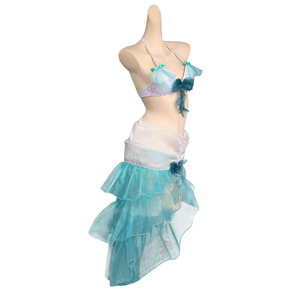 The Little Mermaid Ariel Cosplay Costume Swimsuit Outfits Halloween Carnival Party Disguise Suit