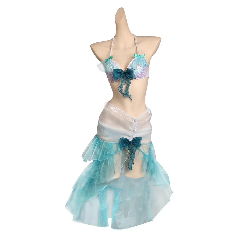 The Little Mermaid Ariel Cosplay Costume Swimsuit Outfits Halloween Carnival Party Disguise Suit