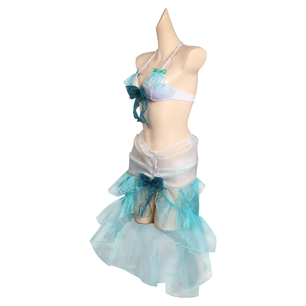 The Little Mermaid Ariel Cosplay Costume Swimsuit Outfits Halloween Carnival Party Disguise Suit