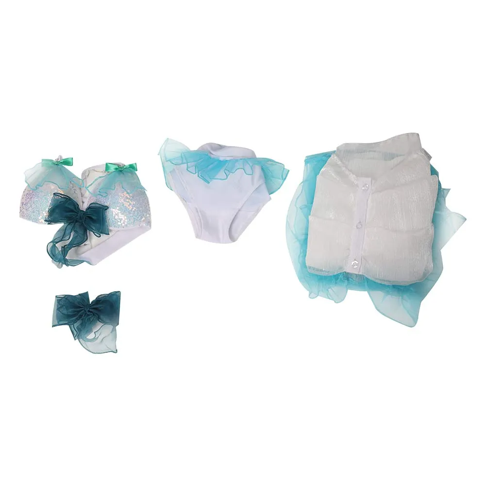 The Little Mermaid Ariel Cosplay Costume Swimsuit Outfits Halloween Carnival Party Disguise Suit
