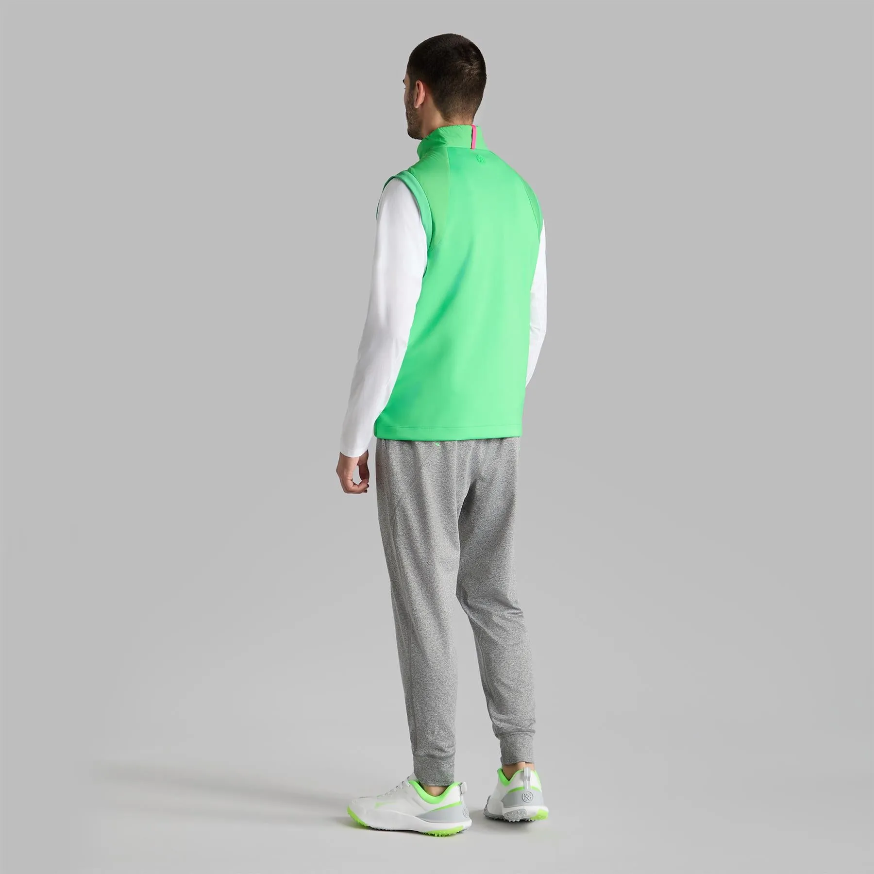 The Maverick Hybrid Stretch Vest Lime